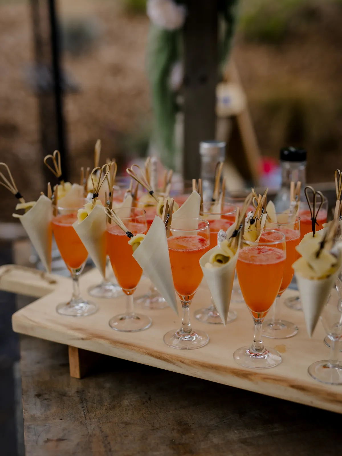 Aperitif zum Empfang